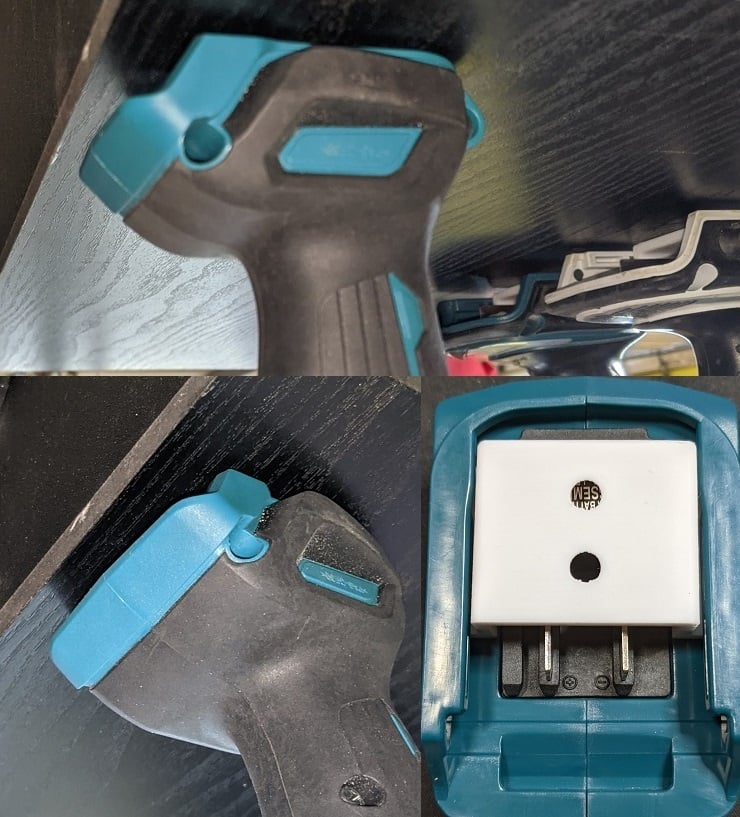 Makita 12V-Werkzeughalter für einfaches Drucken