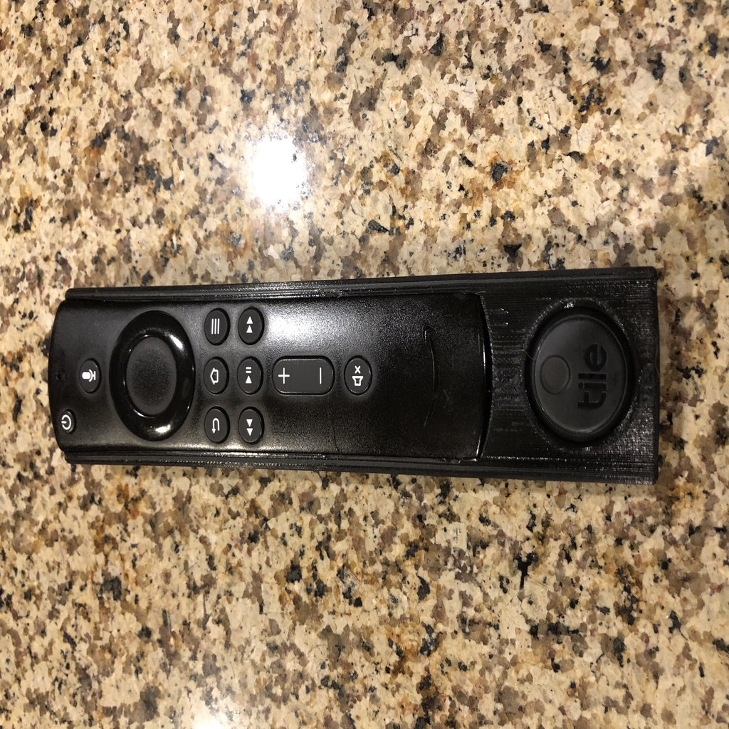 Amazon Voice/FireTV-Fernbedienung mit Tile-Ersatzabdeckung V6