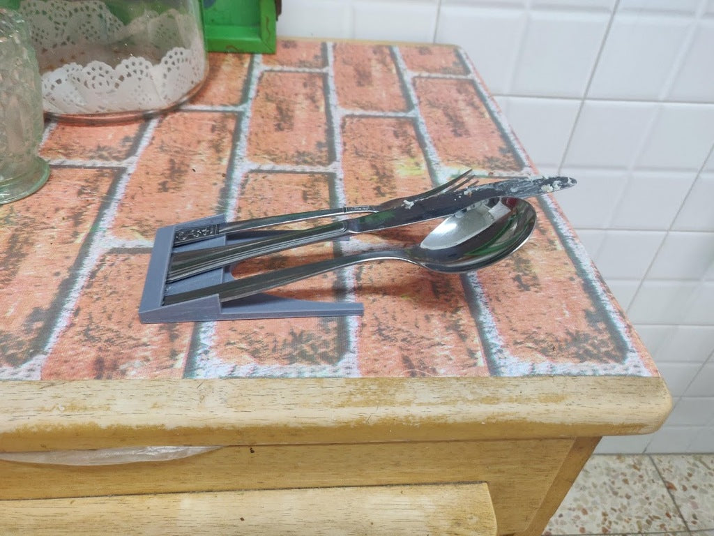 Messer, Löffel und Gabel für die Küche