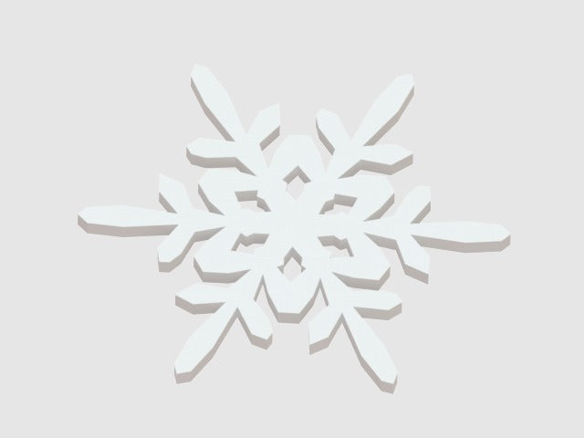 Christbaumschmuck „Schneeflocken“