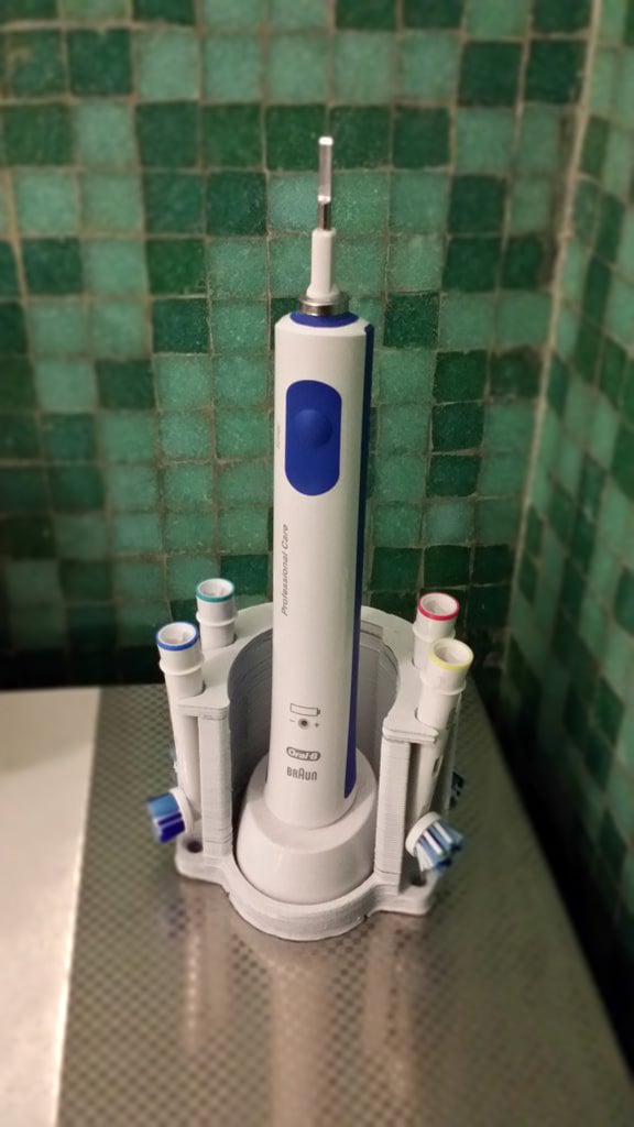 Elektrischer Zahnbürstenhalter für Oral-B / Braun Pro 600
