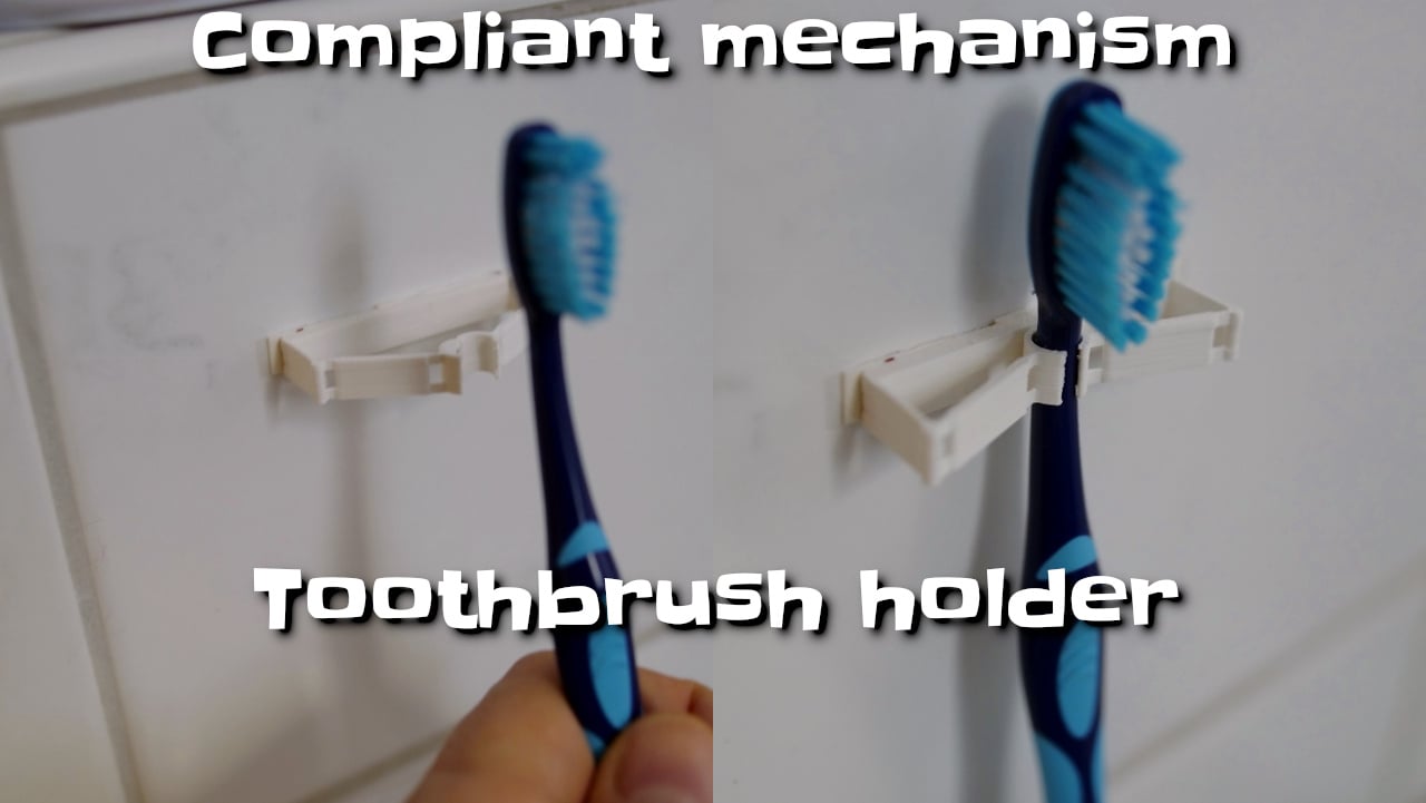 Kompatibler Zahnbürstenhalter mit flexiblem Mechanismus